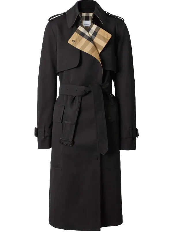 Gabardine Trench Coat