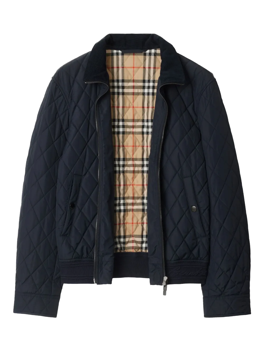 Quilted Bomber Jacket